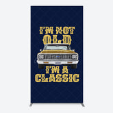 Aperturee - Aperturee Not Old But Classic Vintage Birthday Rectangle Backdrop